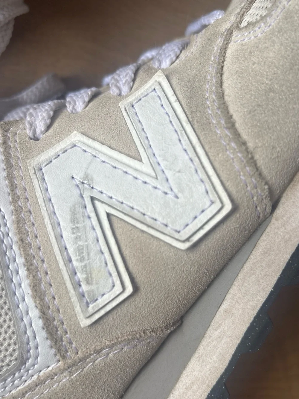 New Balance Athletic Sneakers in Light Beige